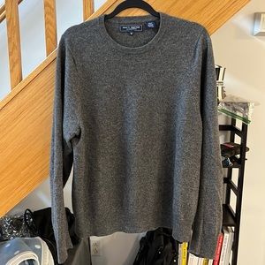 Navy Cutter size medium cashmere sweater